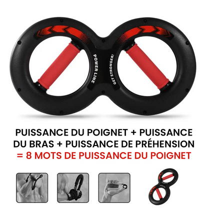 Poigne Power -  Entraîneur multifonction de force pour main et avant-bras