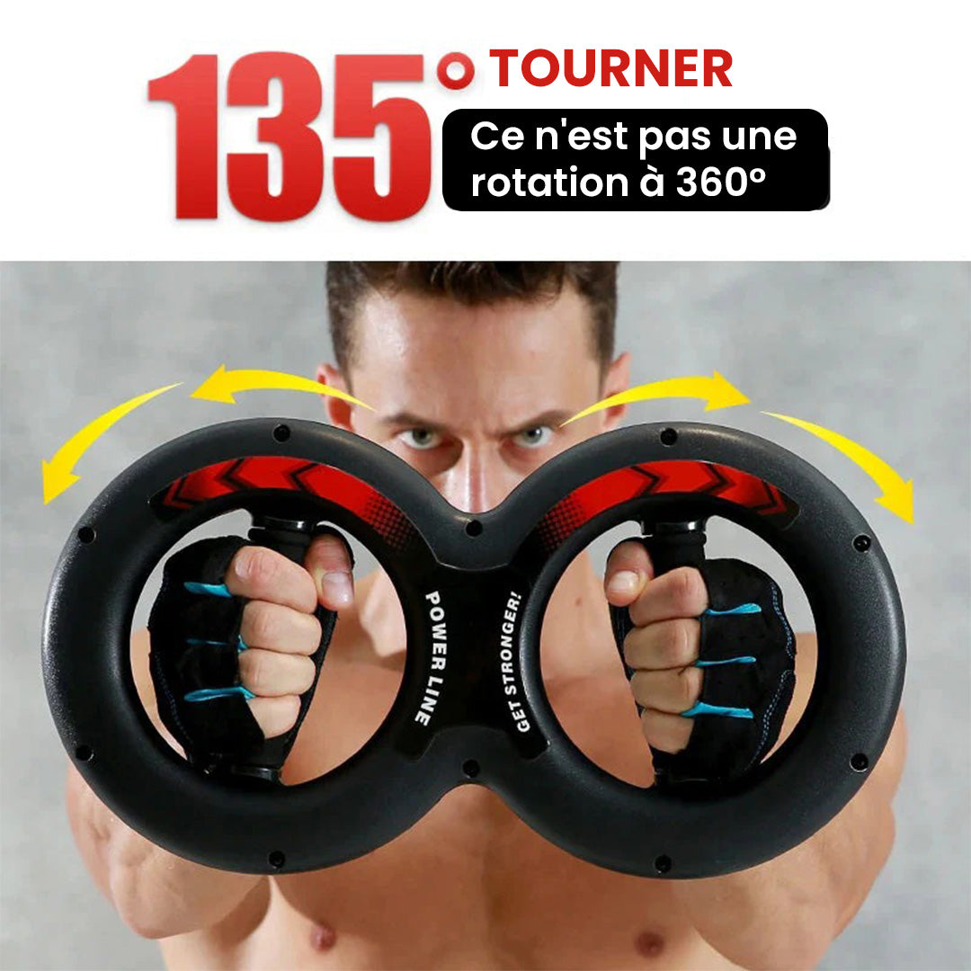 Poigne Power -  Entraîneur multifonction de force pour main et avant-bras