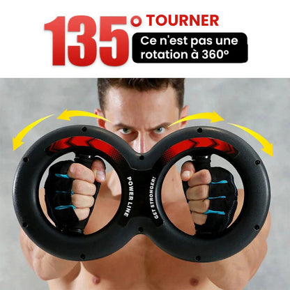 Poigne Power -  Entraîneur multifonction de force pour main et avant-bras